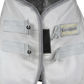 Kavalkade Manta Antimoscas con Cuello Desmontable Gris Kavalkade Manta Antimoscas con Cuello Desmontable Gris