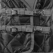 Catago Manta de Establo 100g Negro Gris Catago Manta de Establo 100g Negro Gris