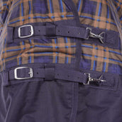 HKM Manta de Cuello Alto Providence Karo 1200D 300g Relleno de Algodón Marino Marron a cuadros HKM Manta de Cuello Alto Providence Karo 1200D 300g Relleno de Algodón Marino Marron a cuadros