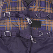 HKM Manta de Cuello Alto Providence Karo 1200D 300g Relleno de Algodón Marino Marron a cuadros HKM Manta de Cuello Alto Providence Karo 1200D 300g Relleno de Algodón Marino Marron a cuadros