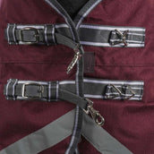 WeatherBeeta Manta Impermeable ComFiTec Plus Dynamic II Standard Neck Lite Granate/Gris/Blanco WeatherBeeta Manta Impermeable ComFiTec Plus Dynamic II Standard Neck Lite Granate/Gris/Blanco