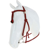 F.R.A. Brida Clásica Bodanza Algodón con Riendas Desmontables Rojo<>Verde F.R.A. Brida Clásica Bodanza Algodón con Riendas Desmontables Rojo<>Verde