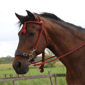 F.R.A. Brida Clásica Bodanza Algodón con Riendas Desmontables Rojo<>Verde F.R.A. Brida Clásica Bodanza Algodón con Riendas Desmontables Rojo<>Verde