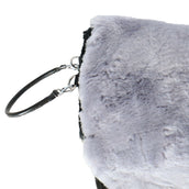 F.R.A. Almohadilla a Pelo Macon Merino con incrustaciones Negro Gris F.R.A. Almohadilla a Pelo Macon Merino con incrustaciones Negro Gris