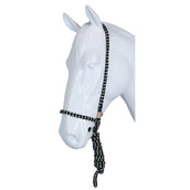 F.R.A. Cabezada Shiraz con Cuerda Fija Negro/Blanco F.R.A. Cabezada Shiraz con Cuerda Fija Negro/Blanco