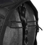 EQUITHÈME Manta de Establo Teddy Negro/Marrón EQUITHÈME Manta de Establo Teddy Negro/Marrón