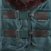 EQUITHÈME Manta de Establo Teddy Verde/Marron EQUITHÈME Manta de Establo Teddy Verde/Marron