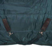 EQUITHÈME Manta de Establo Teddy Verde/Marron EQUITHÈME Manta de Establo Teddy Verde/Marron