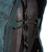 EQUITHÈME Manta de Establo Teddy Verde/Marron EQUITHÈME Manta de Establo Teddy Verde/Marron