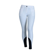 EQODE by Equiline Pantalón de Equitación Donna Agarre de rodilla Blanco EQODE by Equiline Pantalón de Equitación Donna Agarre de rodilla Blanco