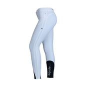 EQODE by Equiline Pantalón de Equitación Donna Agarre de rodilla Blanco EQODE by Equiline Pantalón de Equitación Donna Agarre de rodilla Blanco