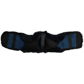 HKM Cincha Español: Piel de Oveja Negro/Negro HKM Cincha Español: Piel de Oveja Negro/Negro