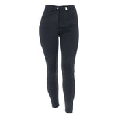 HKM Pantalón de Equitación Emma con Asiento de Silicona Negro HKM Pantalón de Equitación Emma con Asiento de Silicona Negro