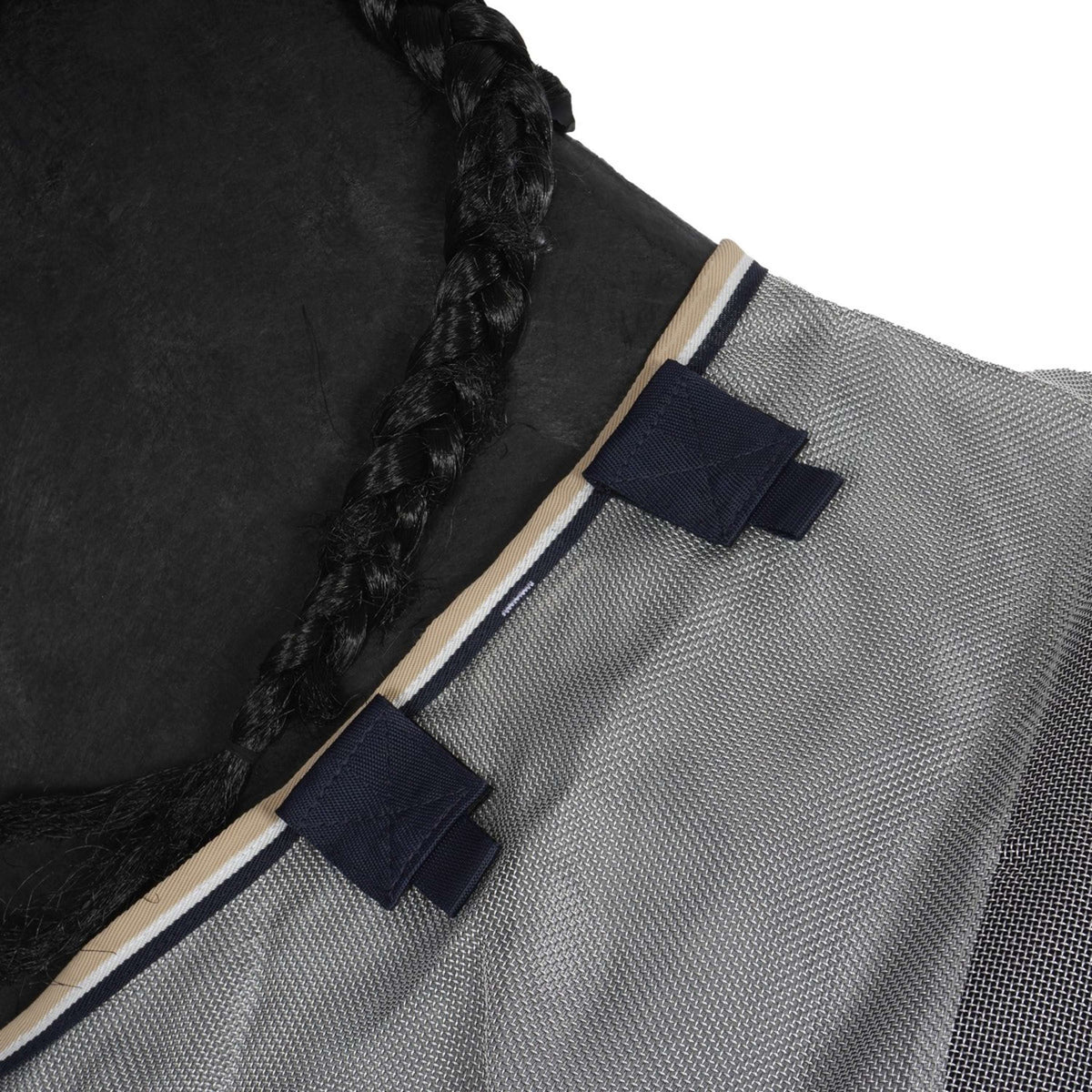 Rambo Manta Antimoscas Protector Plus Plata/Azul Marino/Blanco Rambo Manta Antimoscas Protector Plus Plata/Azul Marino/Blanco