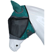 Shires Máscara para Moscas Deluxe con Orejas Verde Shires Máscara para Moscas Deluxe con Orejas Verde