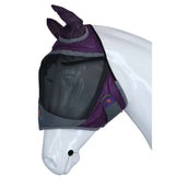 Shires Máscara para Moscas Deluxe con Orejas Morado Shires Máscara para Moscas Deluxe con Orejas Morado