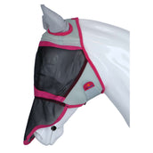 Shires Máscara para Moscas Air Motion con Orejas y Nariz Rosa Shires Máscara para Moscas Air Motion con Orejas y Nariz Rosa