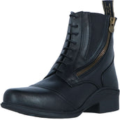 Mountain Horse Jodhpur Veganza Side Zip Paddock Negro Mountain Horse Jodhpur Veganza Side Zip Paddock Negro