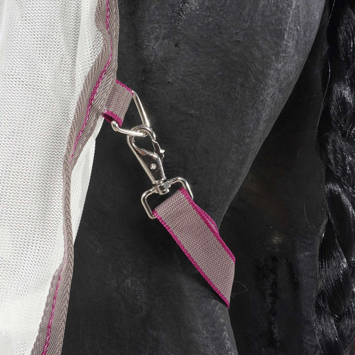 Weatherbeeta Comfitec Airflow II Combo Neck Blanco/Gris oscuro/Orquidea Weatherbeeta Comfitec Airflow II Combo Neck Blanco/Gris oscuro/Orquidea