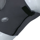 WeatherBeeta Máscara Antimoscas Deluxe Stretch Bug con Orejas Gris/Negro WeatherBeeta Máscara Antimoscas Deluxe Stretch Bug con Orejas Gris/Negro