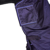 EQUITHÈME Alfombra de Exterior Pro Series Tyrex 1680D 220g con cuello Navy EQUITHÈME Alfombra de Exterior Pro Series Tyrex 1680D 220g con cuello Navy