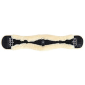Werner Christ Cincha de doma Anatomic con Pelo Negro/Natural Werner Christ Cincha de doma Anatomic con Pelo Negro/Natural