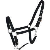 HKM Cabezada Charming For Spanish: Forro Suave Negro HKM Cabezada Charming For Spanish: Forro Suave Negro