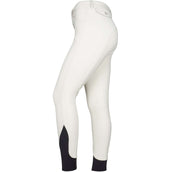 Pénélope Pantalones Point Sellier Crème Pénélope Pantalones Point Sellier Crème