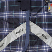 Rhino Plus Turnout Heavy Varilayer 450g Navy Check/Indigo Rhino Plus Turnout Heavy Varilayer 450g Navy Check/Indigo