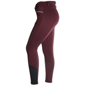 EQUITHÈME Pantalón de Equitación Claudine Bordeaux EQUITHÈME Pantalón de Equitación Claudine Bordeaux