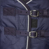 WeatherBeeta Manta de Establo 1200D Standard Neck Medium Marino/Blanco WeatherBeeta Manta de Establo 1200D Standard Neck Medium Marino/Blanco