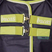 Bucas Oasis Turnout Neck 100g Dark Grey/Lime Bucas Oasis Turnout Neck 100g Dark Grey/Lime