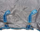 Weatherbeeta Manta Antimoscas Comfitec Hexi Shield Combo Neck Silver/Teal Blue Weatherbeeta Manta Antimoscas Comfitec Hexi Shield Combo Neck Silver/Teal Blue