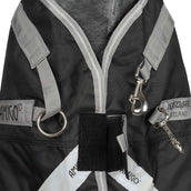 Amigo Bravo 12XL Original Turnout Mediana 250g Black/Titanium Grey Amigo Bravo 12XL Original Turnout Mediana 250g Black/Titanium Grey