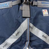 Rhino Plus Turnout Medium Varilayer 250g Navy/Titanium Grey Rhino Plus Turnout Medium Varilayer 250g Navy/Titanium Grey