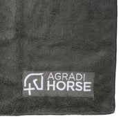 Agradi Horse Toalla Microfibre per Paar Gris Agradi Horse Toalla Microfibre per Paar Gris