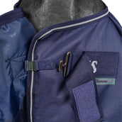 Agradi by Bucas Turnout Rug Equi-Soft Pad Marino/Plata Agradi by Bucas Turnout Rug Equi-Soft Pad Marino/Plata