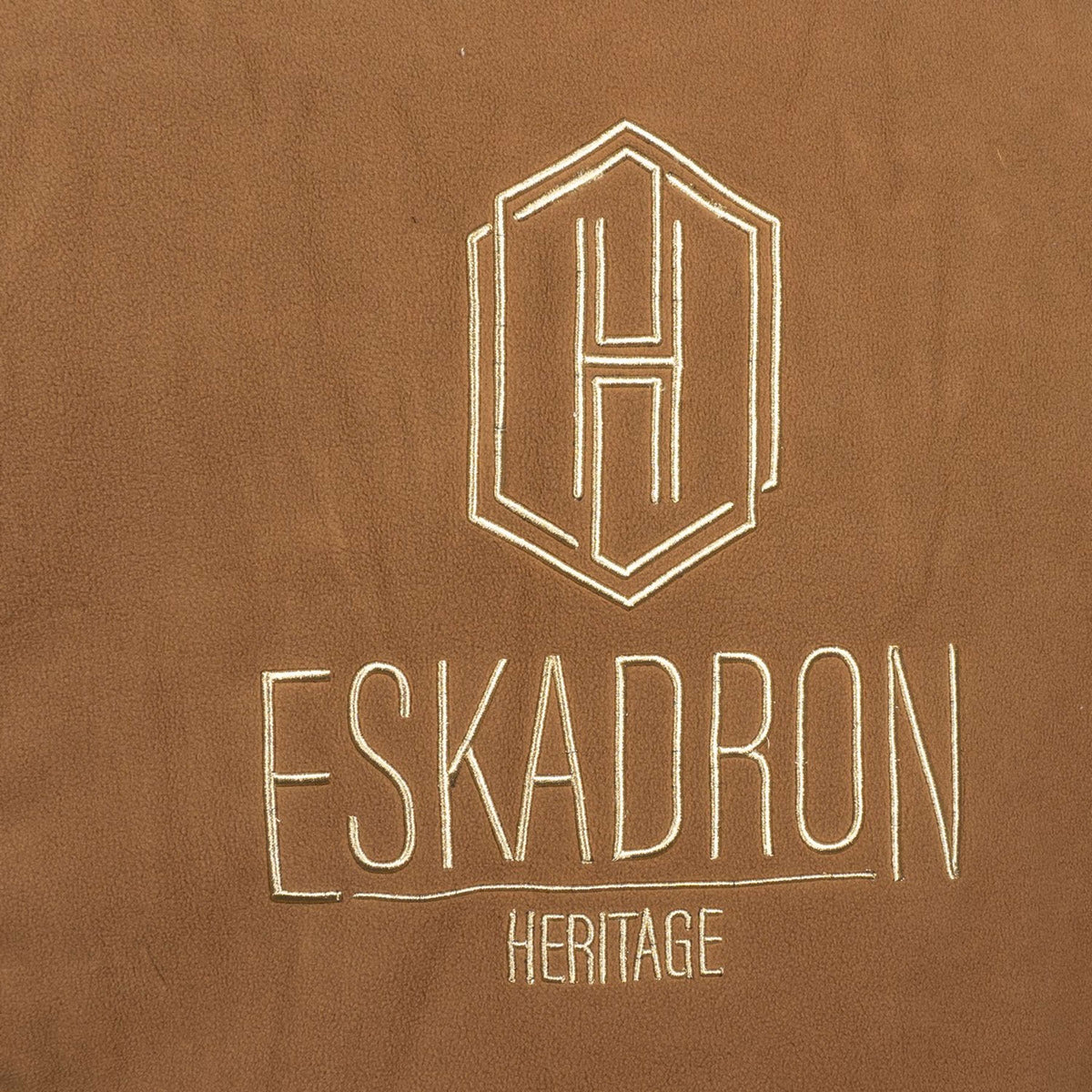 Eskadron Manta para el sudor Heritage Fleece Check Almond Eskadron Manta para el sudor Heritage Fleece Check Almond