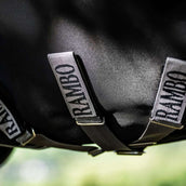 Rambo Turnout 1680D 0g Negro/Thunderstorm Grey/Plateado Rambo Turnout 1680D 0g Negro/Thunderstorm Grey/Plateado