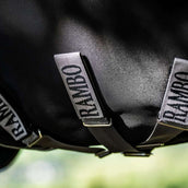 Rambo Turnout 1680D 50g Negro/Thunderstorm Grey/Plateado Rambo Turnout 1680D 50g Negro/Thunderstorm Grey/Plateado