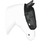 EQUITHÈME Cabezada con Máscara Antimoscas con Protección UV Negro EQUITHÈME Cabezada con Máscara Antimoscas con Protección UV Negro
