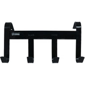 Agradi Horse Colgador de Bridas con 4 Ganchos Negro Agradi Horse Colgador de Bridas con 4 Ganchos Negro