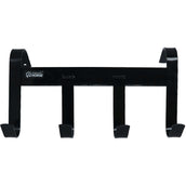 Agradi Horse Colgador de Bridas con 4 Ganchos Negro Agradi Horse Colgador de Bridas con 4 Ganchos Negro