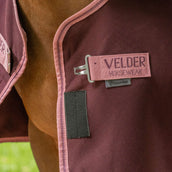 Velder Horsewear Essentials Cooler Rug Plum Brown Velder Horsewear Essentials Cooler Rug Plum Brown