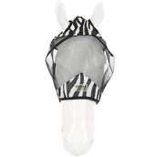 Velder Horsewear Essentials Máscara para Moscas Zebra Sin orejas Negro/Blanco Velder Horsewear Essentials Máscara para Moscas Zebra Sin orejas Negro/Blanco