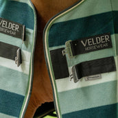 Velder Horsewear Premium Stripe Cooler Rug Striped Night Forest Velder Horsewear Premium Stripe Cooler Rug Striped Night Forest