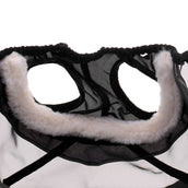 Agradi Horse Máscara para Moscas Fine Mesh con Agujero para Oreja Negro Agradi Horse Máscara para Moscas Fine Mesh con Agujero para Oreja Negro