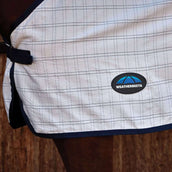 WeatherBeeta ComFiTec Cotton Sheet liner Blanco/Azul Marino WeatherBeeta ComFiTec Cotton Sheet liner Blanco/Azul Marino