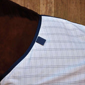 WeatherBeeta ComFiTec Cotton Sheet liner Blanco/Azul Marino WeatherBeeta ComFiTec Cotton Sheet liner Blanco/Azul Marino