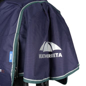 WeatherBeeta ComFiTec Plus Dynamic Turnout Detach-A-Neck 0g Navy/Forest Green WeatherBeeta ComFiTec Plus Dynamic Turnout Detach-A-Neck 0g Navy/Forest Green
